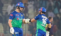 Rilee Rossouw and Mohammad Rizwan