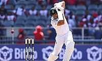 South Africa's Aiden Markram in action
