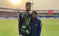 Shaheen Shah Afridi and Mohammad Rizwan