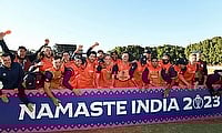 Netherlands clinch World Cup Qualification with De Leede century