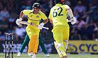 Australis'a David Warner and Travis Head in action