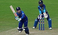 England's Tammy Beaumont in action