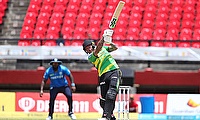 Alex Hales of Jamaica Tallawahs hits six runs