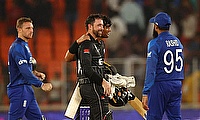 New Zealand batters Conway and Ravindra
