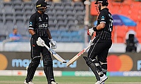New Zealand's Daryl Mitchell and Rachin Ravindra