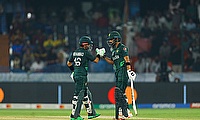 Pakistan's Abdullah Shafique and Mohammad Rizwan