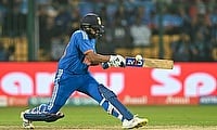 Rohit Sharma was in the mood as India recovered from a dreadful start to pose an imposing total