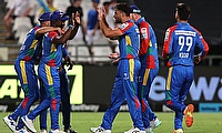 Durban Super Giants celebrate a wicket