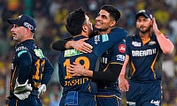 Gujarat Titans team players celebrate