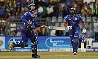 Mumbai Indians' Rohit Sharma in action