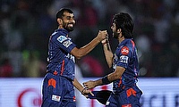 Lucknow Super Giants celebrate