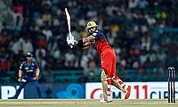 Royal Challengers Bengaluru's Virat Kohli in action