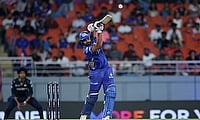 Mumbai Indians' Rohit Sharma in action