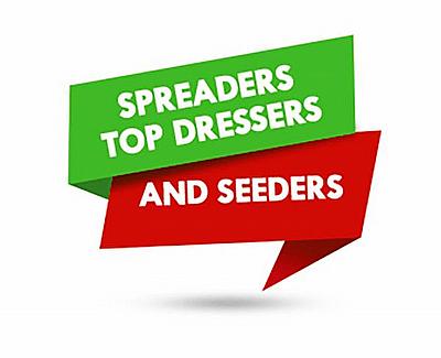 Cricket Spreaders, Top Dressers and Seeders