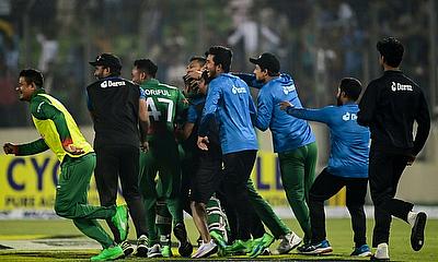 Bangladesh secured a thrilling one wicket win over India