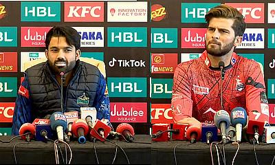 HBL PSL 8: Rizwan and Shaheen hold pre-match media conferences