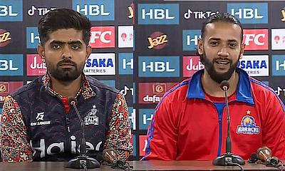Babar Azam and Imad Wasim Babar Azam and Imad Wasim