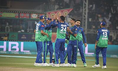 Multan Sultans celebrate