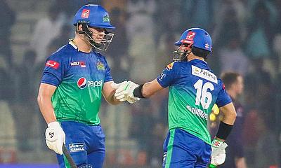 Rilee Rossouw and Mohammad Rizwan