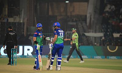 Multan Sultans in action batting