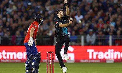 New Zealand's Tim Southee in action alt=