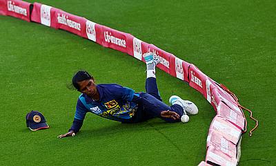 Sri Lanka's Udeshika Prabodhani in action alt=
