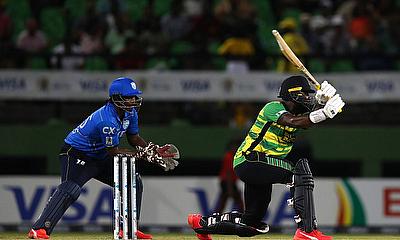 Raymon Reifer of Jamaica Tallawahs hits four