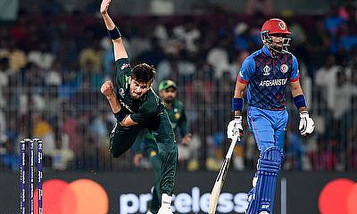 Pakistan's Shaheen Afridi in action alt=