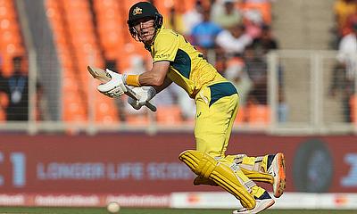 Australia's Marnus Labuschagne in action alt=