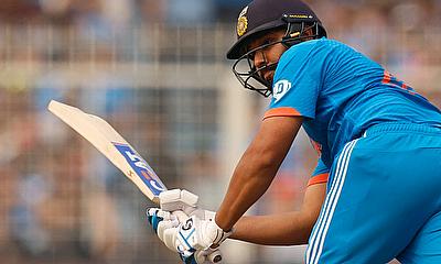 India's Rohit Sharma in action alt=