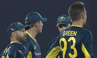 Australia await a DRS decision