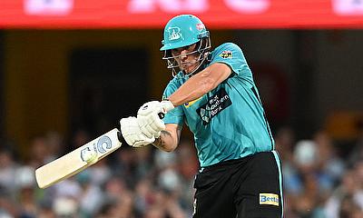 Josh Brown of the Heat during the Big Bash League