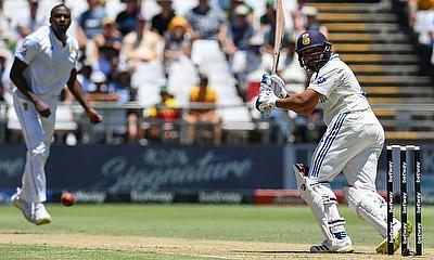 Rohit Sharma batting at Newlands