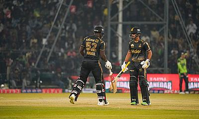 Rovman Powell and Saim Ayub Peshawar Zalmi alt=