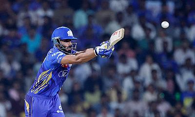 Mumbai Indians' Naman Dhir in action alt=