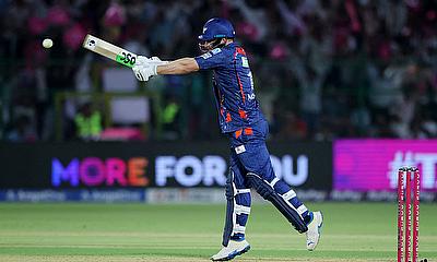 Lucknow Super Giants' Ayush Badoni in action alt=