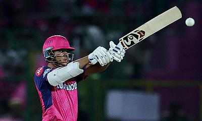Rajasthan Royals' Yashasvi Jaiswal in action alt=