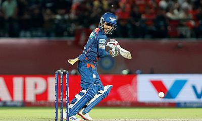 Lucknow Super Giants' Ayush Badoni in action alt=