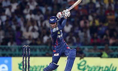 Lucknow Super Giants' Ayush Badoni in action alt=