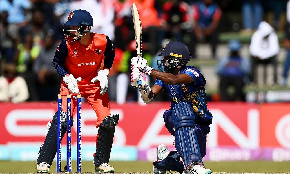 Sahan Arachchige (57)  of Sri Lanka