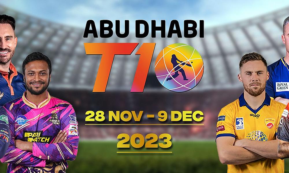 Abu Dhabi T10 2023 Squads, Fixtures and All you need to know