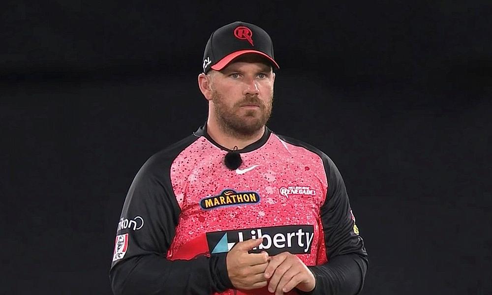 Aaron Finch bows out at the Marvel Stadium Aaron Finch bows out at the Marvel Stadium