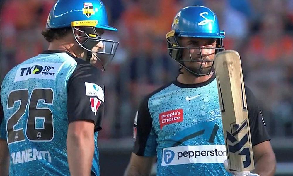 Adelaide Strikers' Jake Weatherald hit 56 today Adelaide Strikers' Jake Weatherald hit 56 today