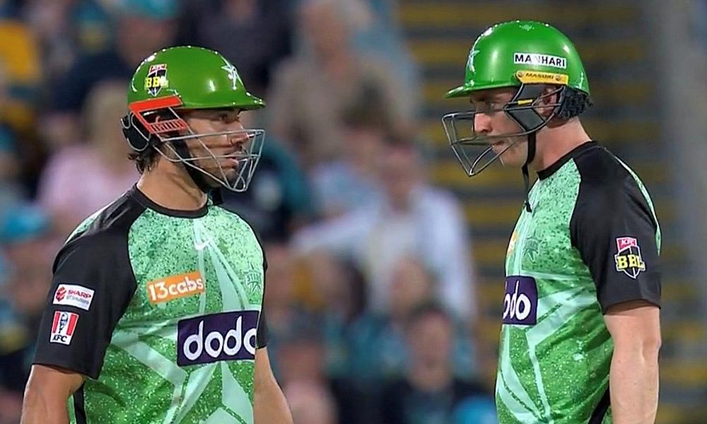 Stars batters Stoinis and Lawrence Stars batters Stoinis and Lawrence